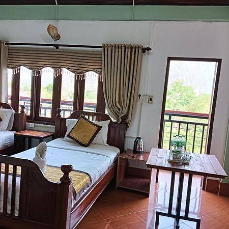 Bountang Riverside Hotel Vang Vieng Eksteriør billede
