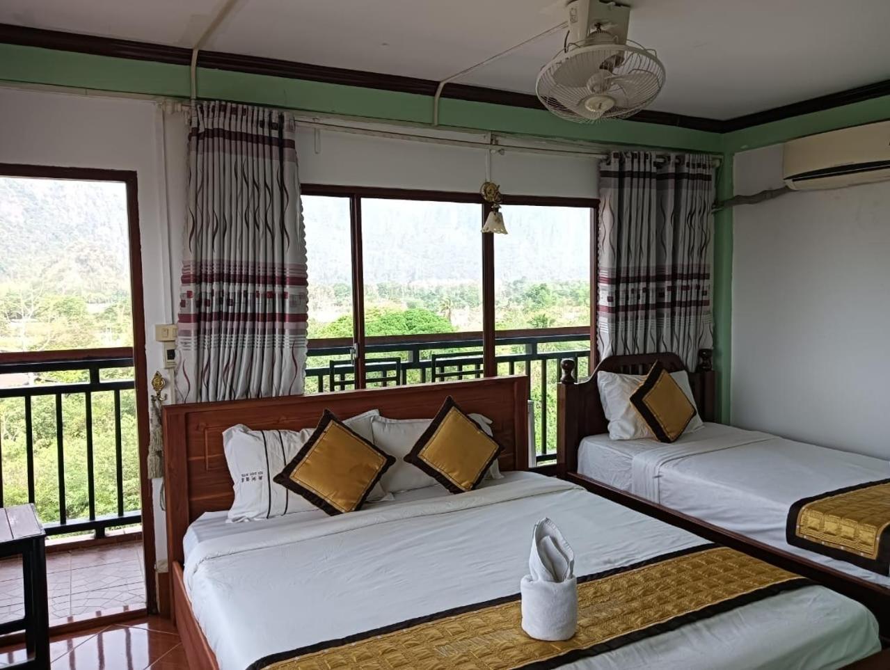 Bountang Riverside Hotel Vang Vieng Eksteriør billede
