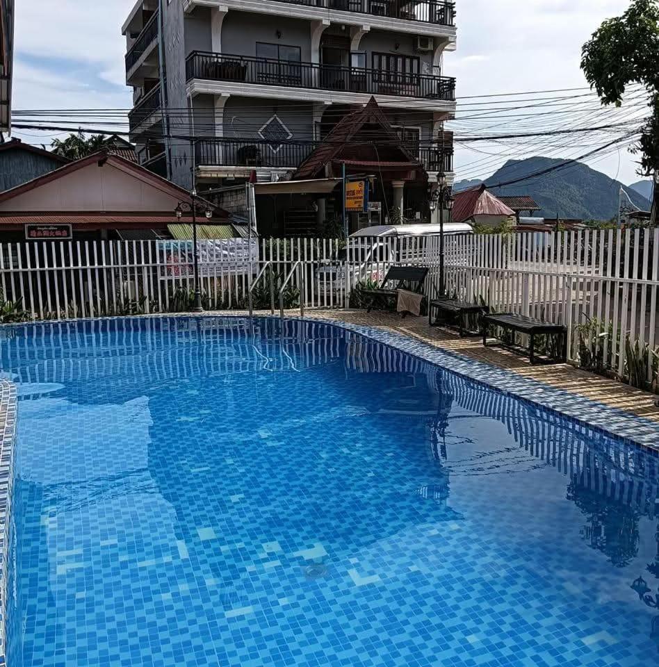 Bountang Riverside Hotel Vang Vieng Eksteriør billede